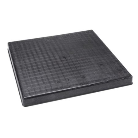 DIVER Diver ACP24242 24 x 24 x 2 in. The Filter Base Black Pad ACP24242